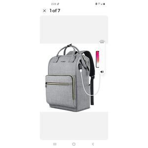 Ytonet Laptop Backpack With USB Port